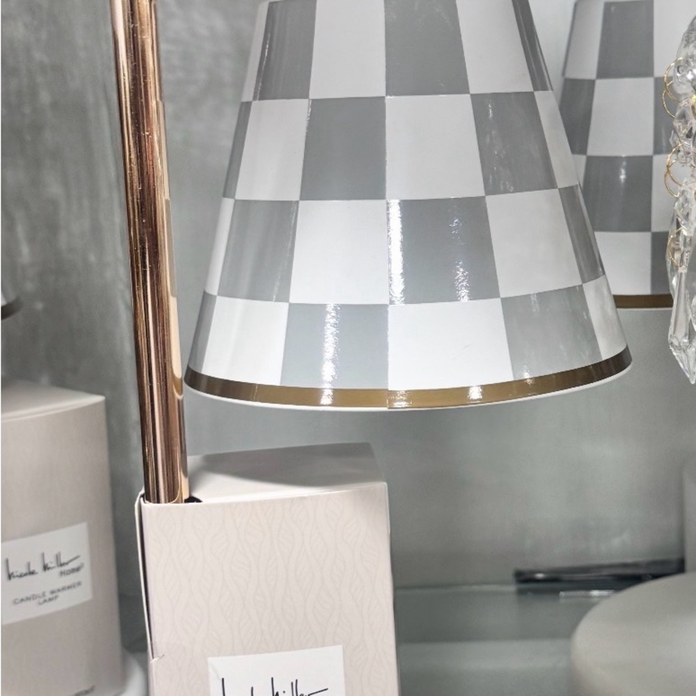 Silver Candle warmer lamp